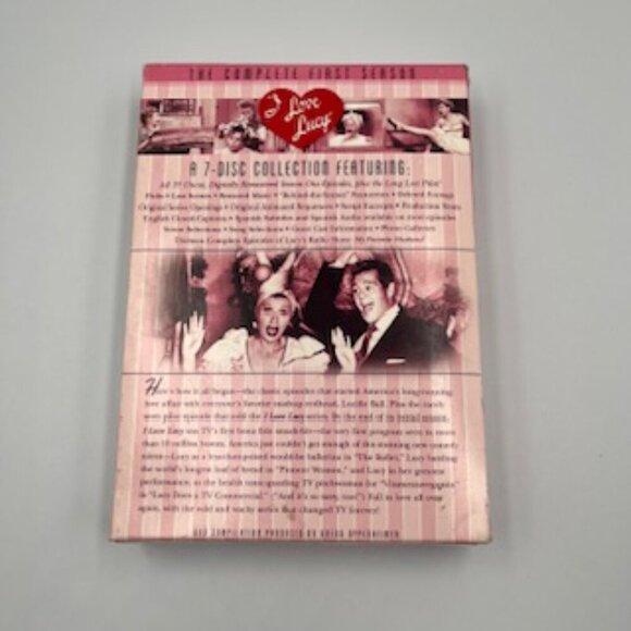 I‎ Love Lucy 7 DVD Boxed Set Season 1 With 35 Episodes English and Spanish - Picture 5 of 8